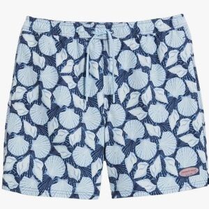 NWT vineyard vines Boys Swimwear Chappy Trunks Shell Toss Navy Size XL